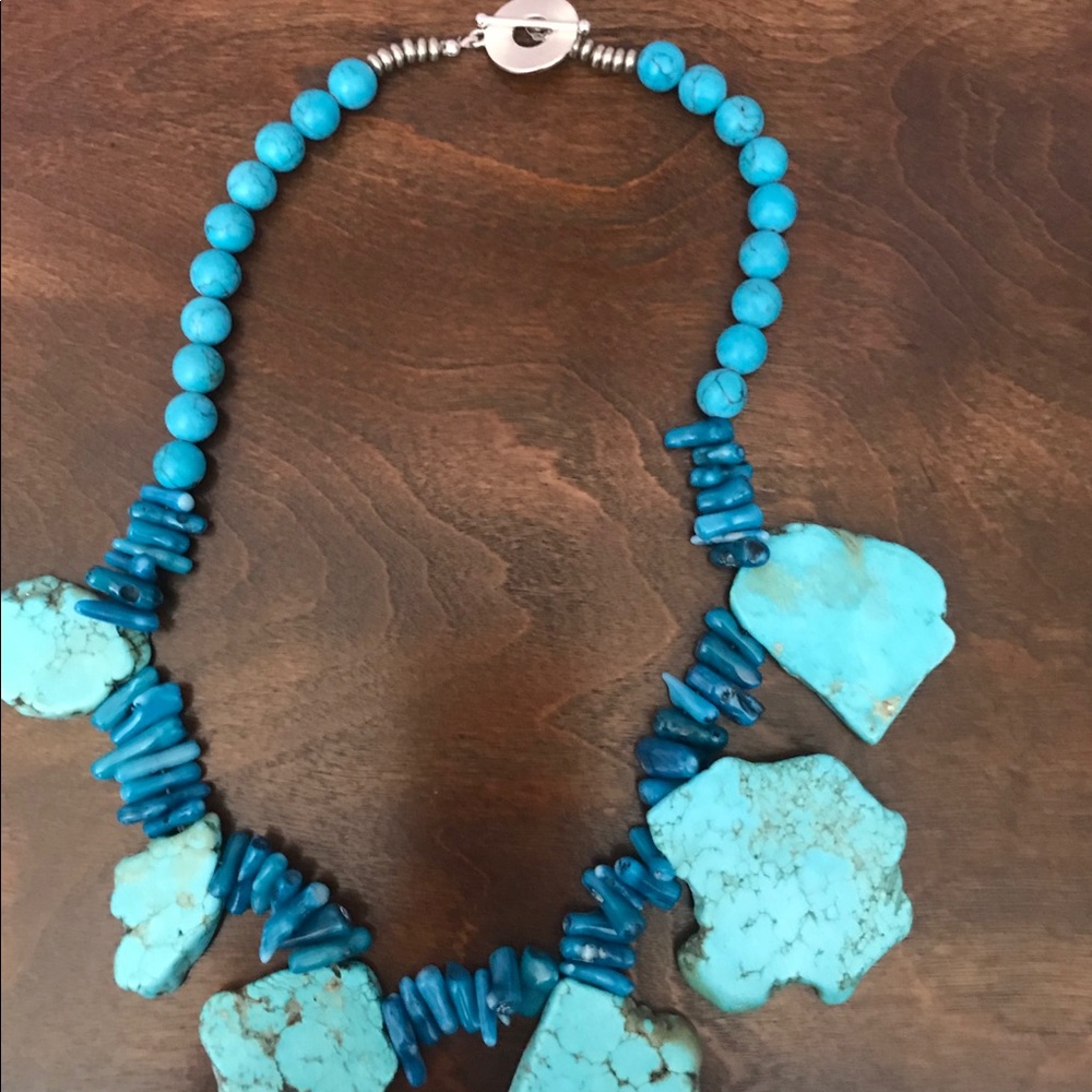 Turquoise necklace - Picture 2 of 4